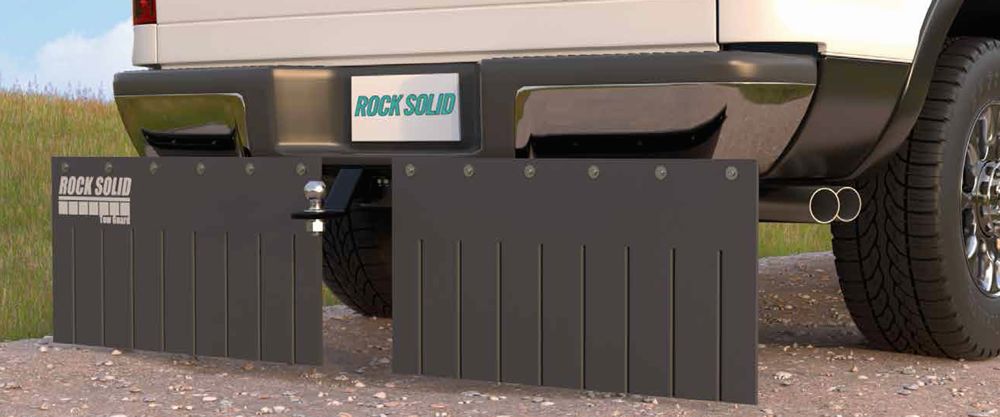 Smart Solutions 01868 Rock Solid 18" x 34" 2 pièces pour camions et SUV
