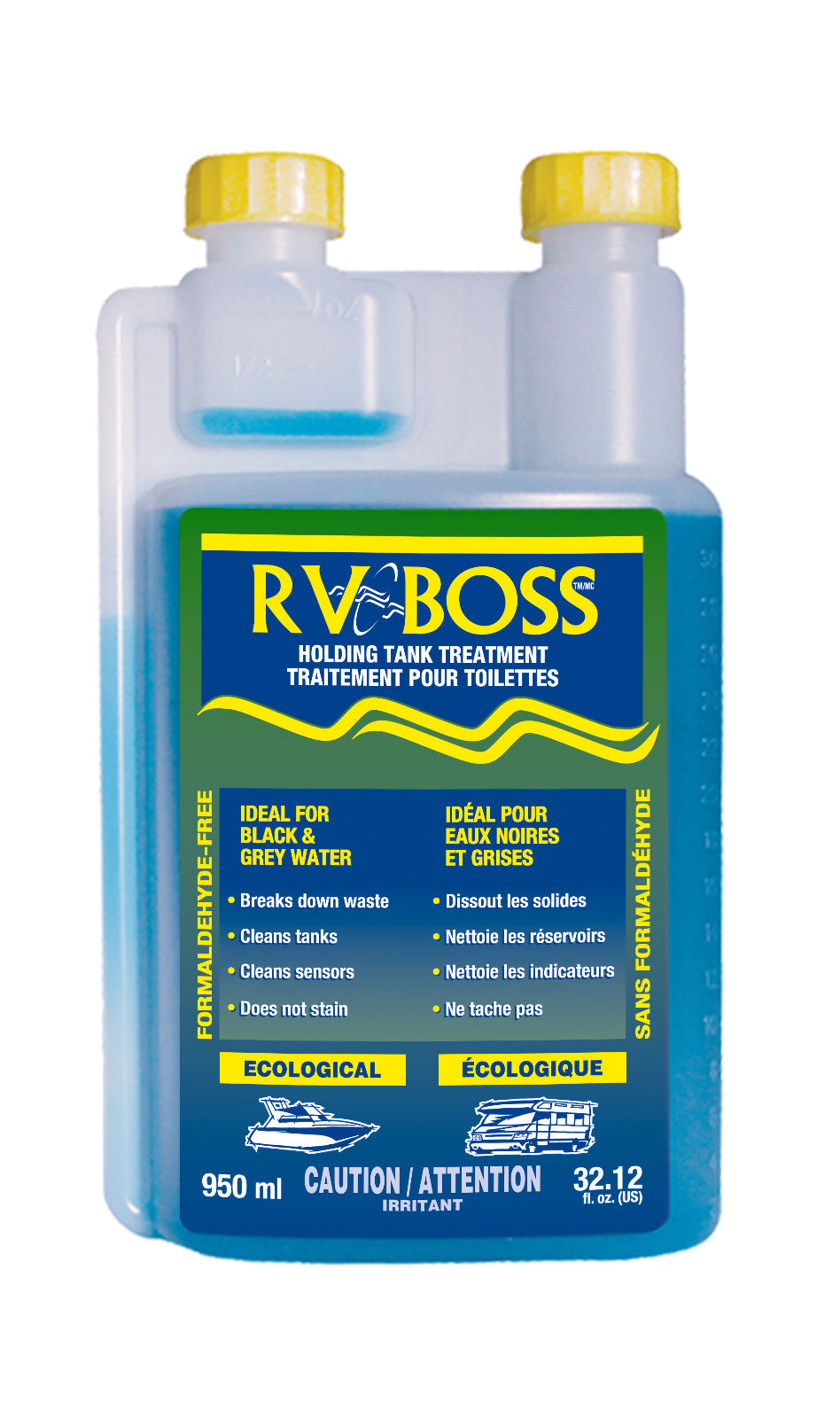 RV Boss 1777 - Box of 12, RV Boss Regular Formula (950 ml)