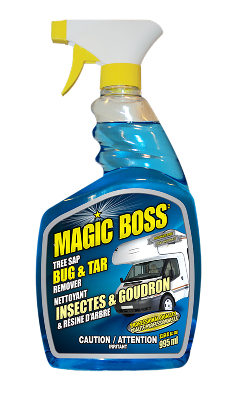 Magic Boss 1791 - Box of 12, Bug & Tar Remover (995 ml)