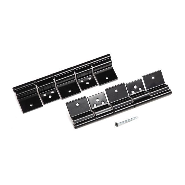 Lippert Components 2020102629 - Kit de charnières à friction pour portes d'entrée LCI® à 5 vantaux - Noir