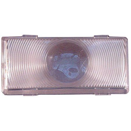 Fasteners Unlimited 89-100C – Lentille de rechange transparente pour éclairage de porche classique
