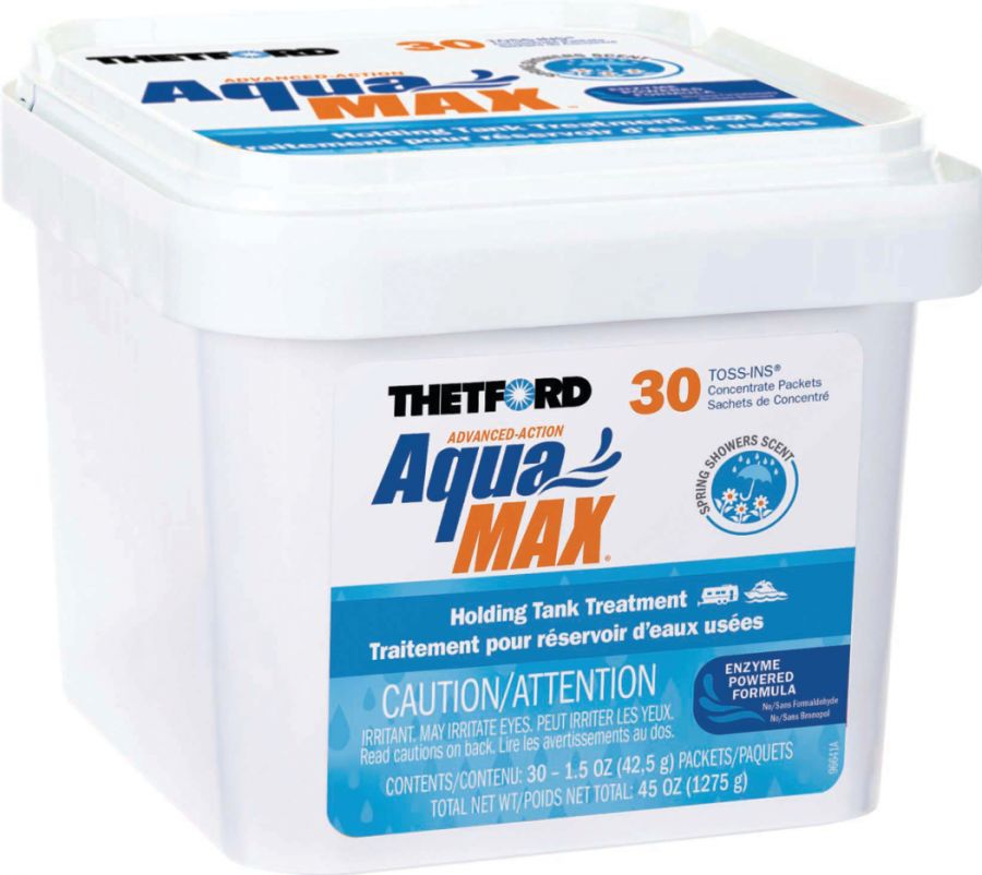 Thetford 96632 - Baignoire de douches printanières Aquamax Toss-ins 30 sachets solubles