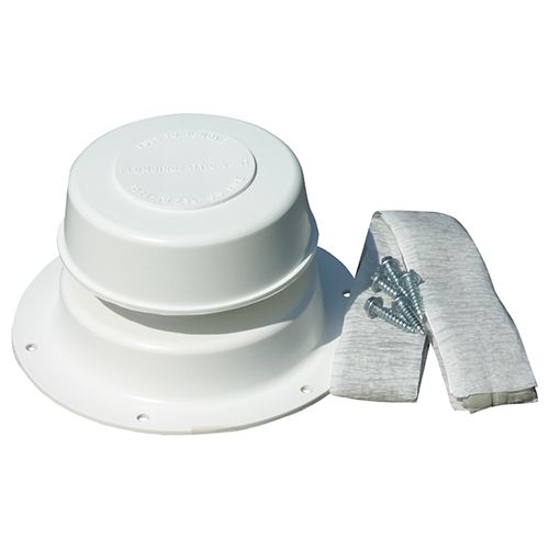 Camco 40133 Kit de ventilation de plomberie en plastique - Blanc colonial bilingue