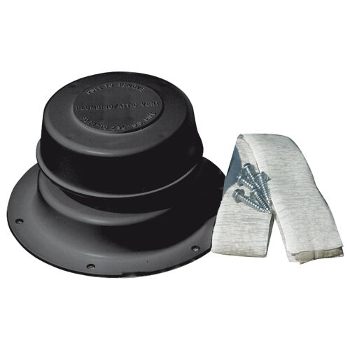 Camco 40138 Plumbing Vent Kit  - Black  Bilingual