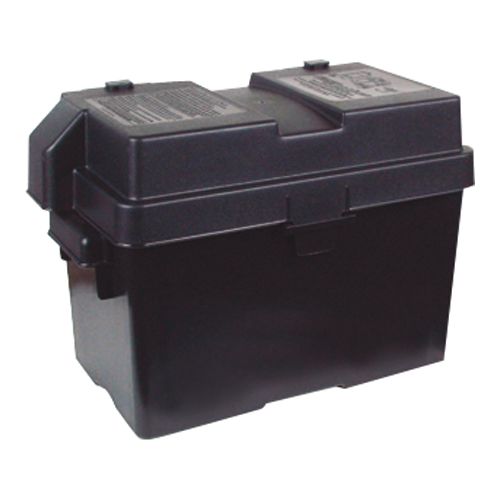 RV Pro 20-5050 - Boîte standard, convient aux batteries du groupe 24, noir (11"L x 7,87"l x 9,75"H)