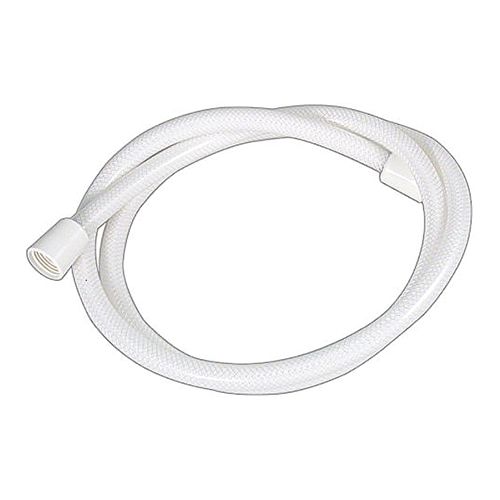 SHOWER HOSE 60"VINYL WHITE