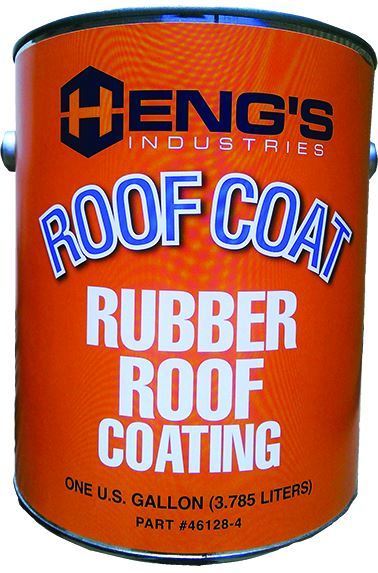 Hengs Industries 46128-4 - Revêtement de toit en caoutchouc 1 gallon (3,785 L)