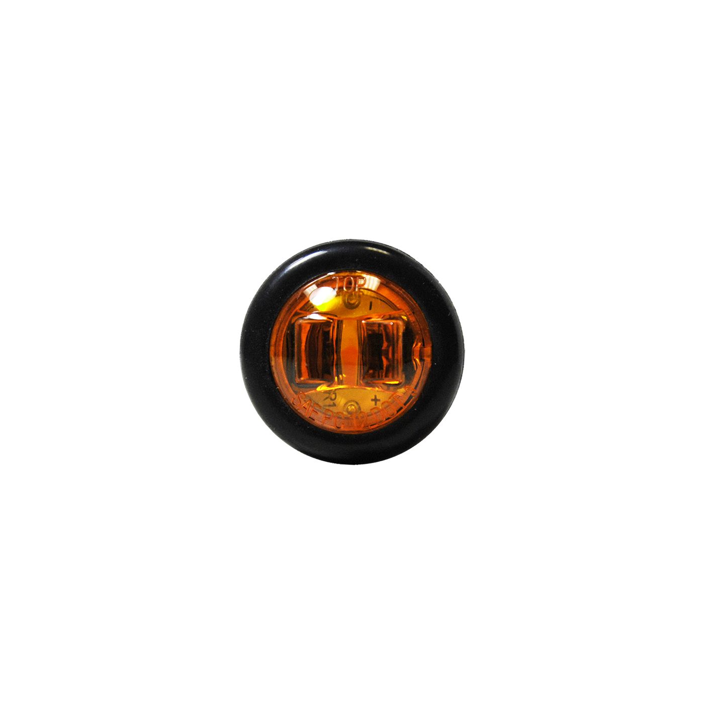 Uni-Bond LED0700A - 0.75"  Round Side Marker LED Light Amber