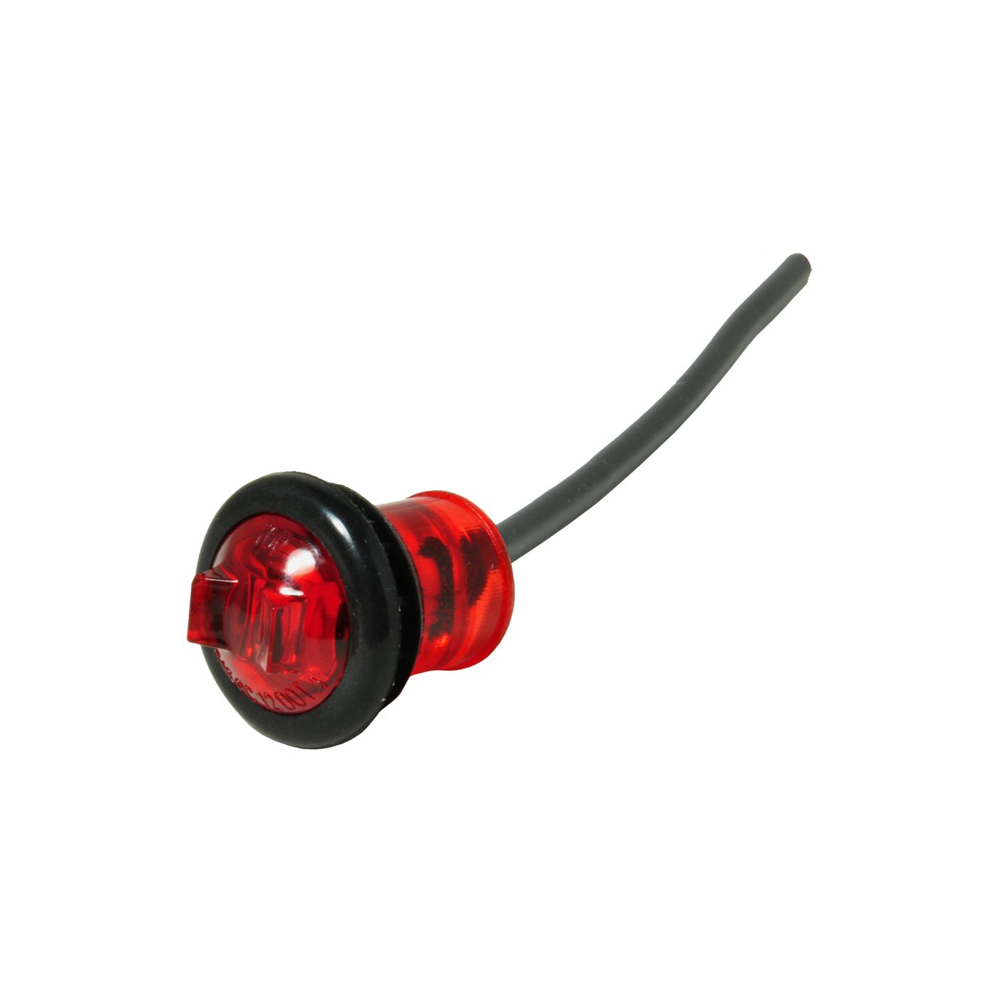 Uni-Bond LED0700R - Feu de marquage latéral rond 0,75" LED rouge