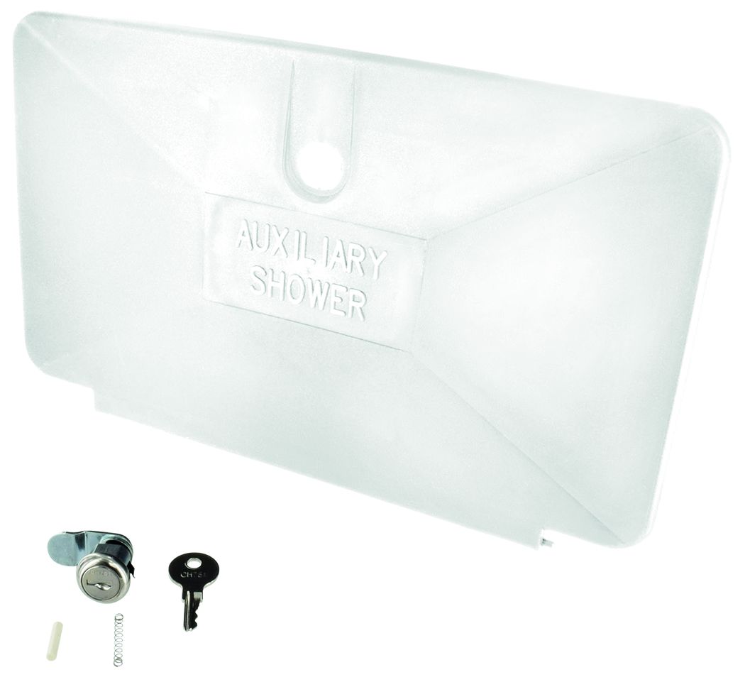 Valterra PF267001 - Remplacement de porte de douche extérieure - Plastique blanc