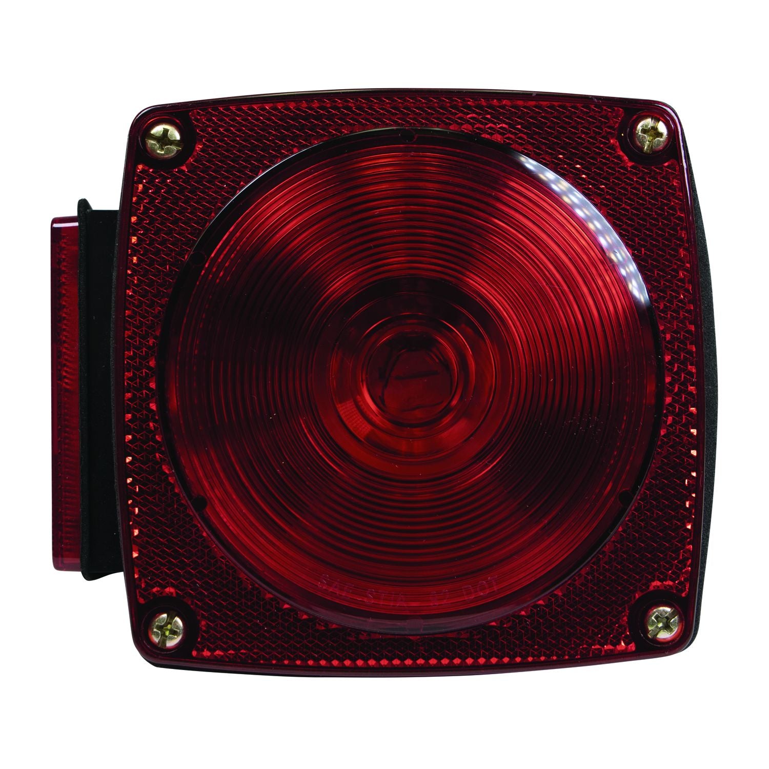 Tow Rite RT1536LED - Feu stop et arrière submersible rouge - Côté gauche 5,25" x 4,5"