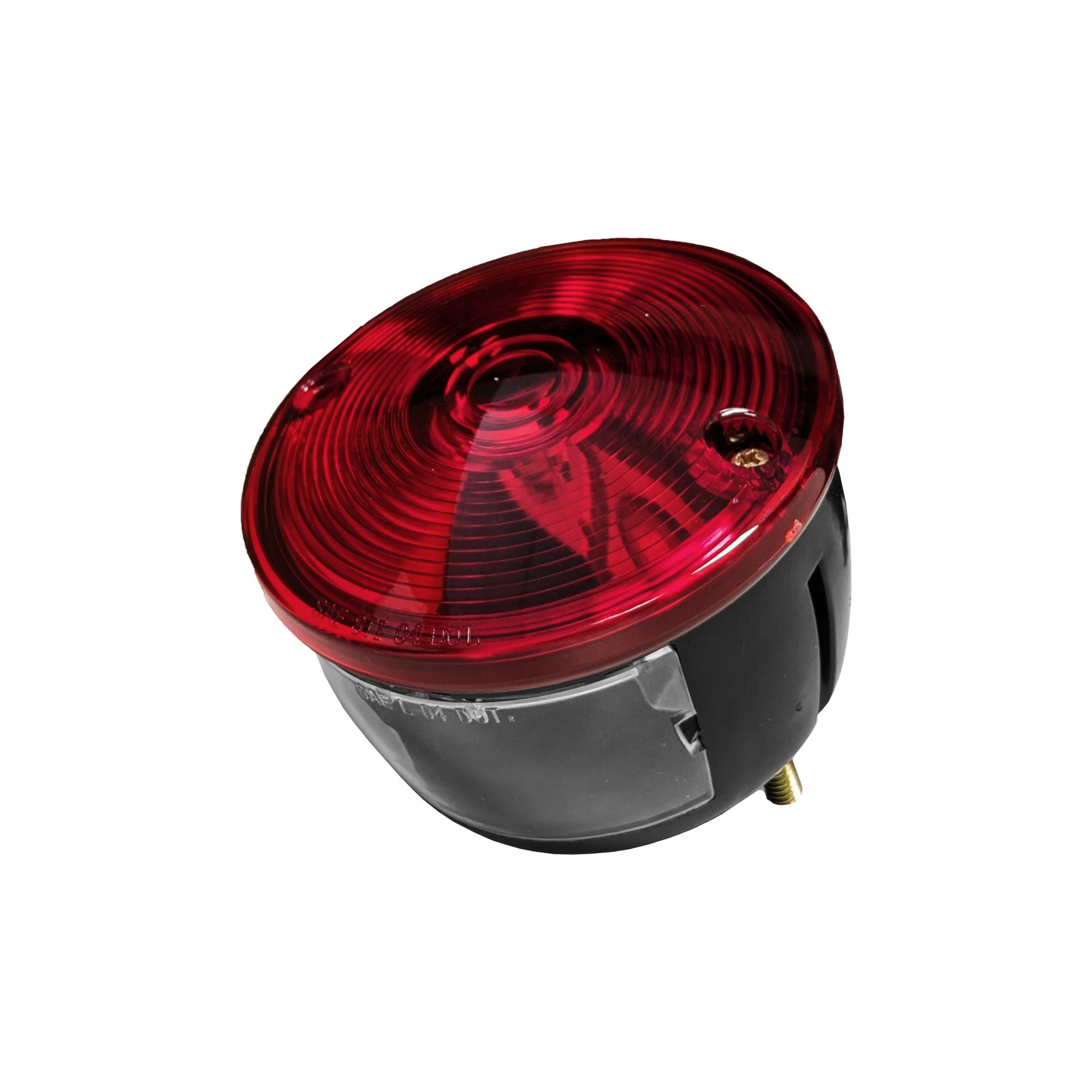 Uni-Bond TL4401L - S/T/T/L Trailer Lamp for Vehicles under 80″ Red Round 4"