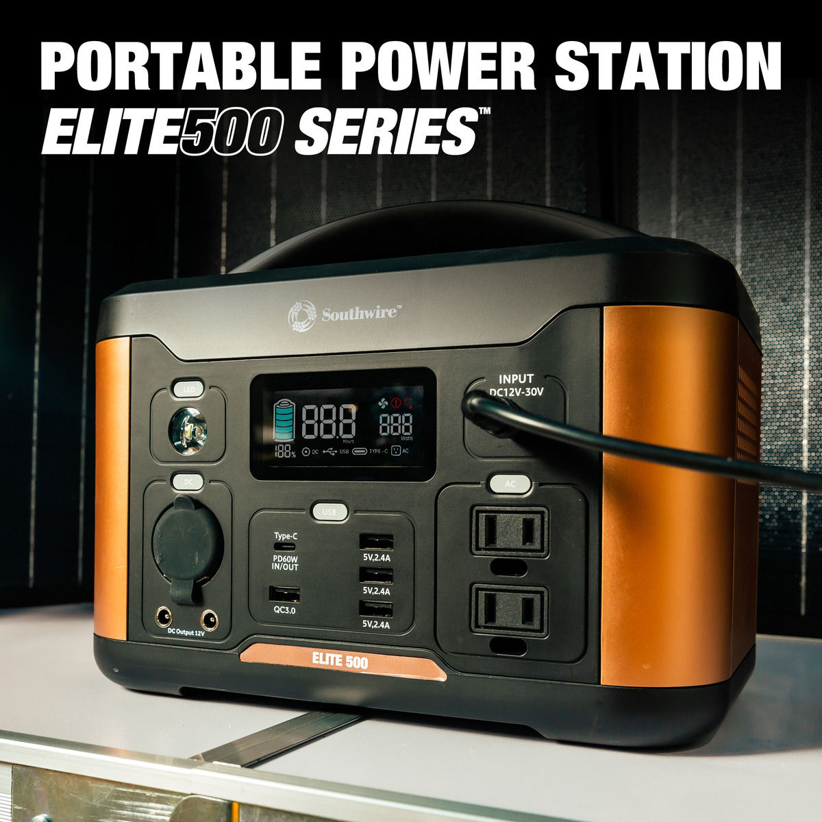 Southwire 53252 - Centrale électrique portable Southwire Elite 500 Series™
